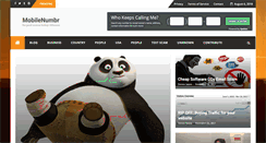 Desktop Screenshot of mobilenumbr.com